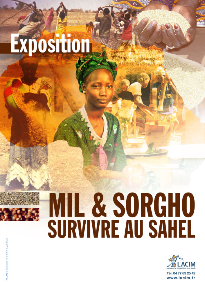 Affiche exposition Survivre au Sahel